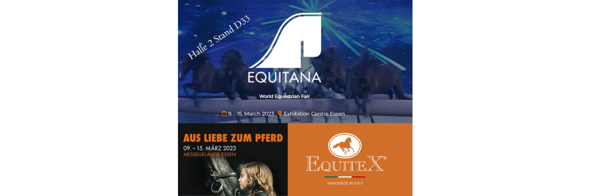 Equitana 2023 in Essen - Germany from 9th - 15th  march 2023 - Equitana 2023 